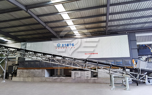 低溫蒸汽污泥烘干設備現場 低溫蒸汽污泥烘干設備現場