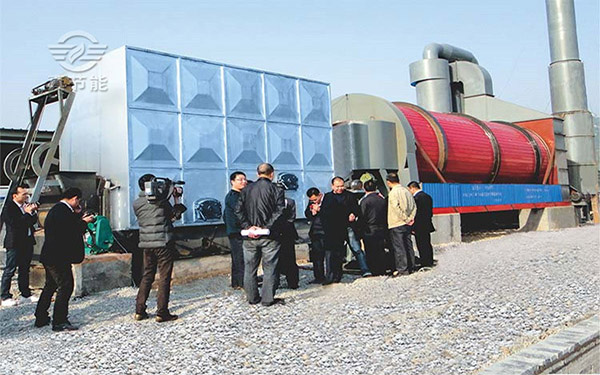 紡織污泥烘干機案例現場參觀 紡織污泥烘干機案例現場參觀