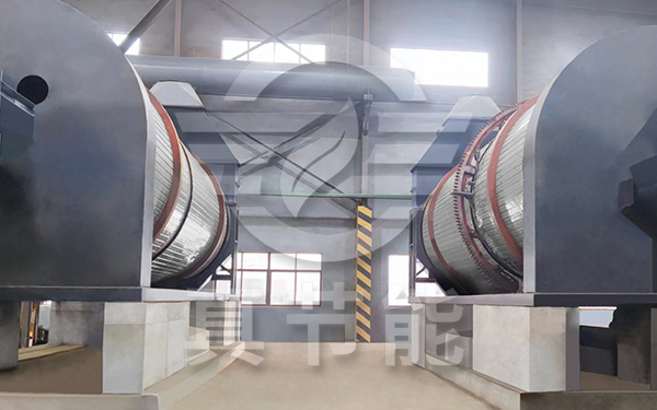 皮革污泥烘干設備運行現場 皮革污泥烘干設備運行現場